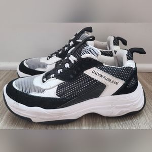 Women CK maya white/black sneakers